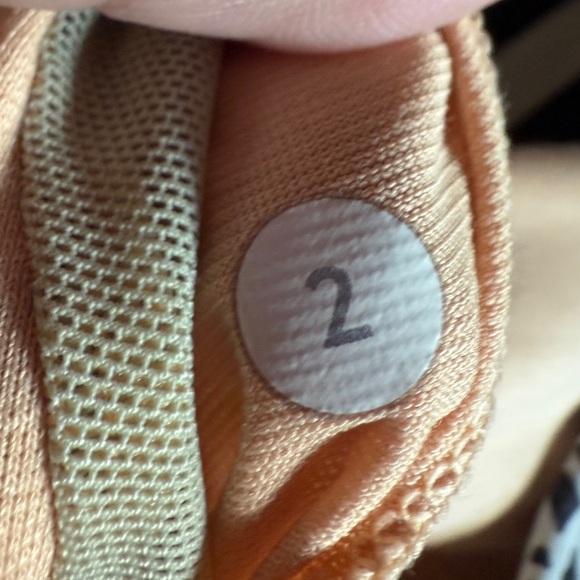 Lululemon Athletica Black and White Sports Bra - Cross Back Animal Pattern - Picture 6 of 6